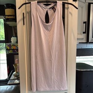 Victoria’s Secret Sleeveless back opens Top size large light dusty pink L